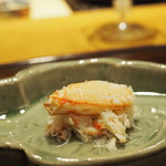 ごだん 宮ざわ - 蟹
      2016.10撮影