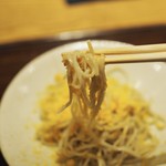 ごだん 宮ざわ - からすみ蕎麦
      2016.10撮影