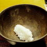 ごだん 宮ざわ - 釜で炊きたてのご飯
      2016.10撮影