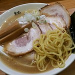 麺屋 武双 - 太麺。