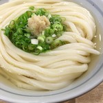 自家製さぬきうどんと肉 甚三 - かけ（冷）