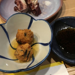 金寿司 - 鶏団子のほうじ茶煮込み
      北海煮蛸