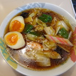 Asunaro - 広東麺（煮卵トッピング）