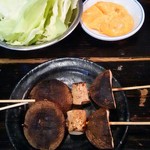 君津北口の串屋横丁 - 椎茸(絶妙の焼き加減と美味さ)