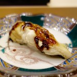 鮨 いぬかい - ［2016/10］おまかせ・寿司⑫ 神奈川県小柴産あなごの握り