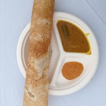 Authentic South Indian Cuisine Sri Balaj - マサラドーサ、チャトニ、サンバル（ディワリイン横浜2016）