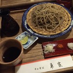 手打そば 車家 - かんずりとカボスでいただくスタイル。