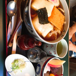 甘味処 彦いち - 力うどんセット