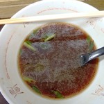 中華そば いではら - 完食　スープは飲まない