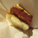 器楽亭 - 和牛ロースの焼きサンド