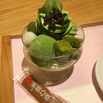 井筒八ツ橋本舗 - 井筒パフェ抹茶