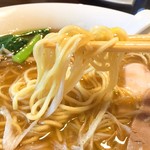 龍馬軒 - 塩煮干し中華麵リフト