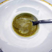 レストラン シャルム - ランチコース：アミューズ2 15種の野菜、滋養豊かな大地のポタージュ