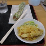 本格さぬきうどん　穂乃香 - ちく天・薬味　2016/10