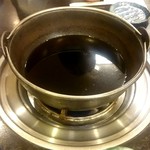 相撲茶屋 寺尾 - ちゃんこ醤油のスープ