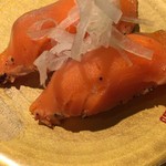 海転からと市場寿司 - スモークサーモン