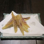 菜香村箸 - 茗荷の天ぷら