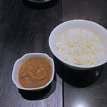 菜香村箸 - ふっくらご飯にイカの塩辛