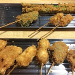 和食処 大川 - 串揚げ色々