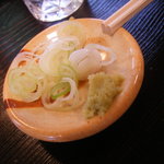 室町 砂場 - 薬味