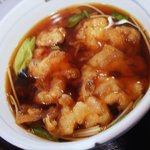 室町 砂場 - あったかいつけつゆ