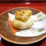 銀座 しのはら - 甲賀産無花果の胡麻味噌焼き