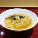 銀座 しのはら - 上海蟹の土鍋の炊き込みご飯