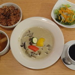 Zen Cafe Marina - タイ風グリーンカレー（ランチ）