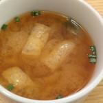 Zen Cafe Marina - スープのアップ（ランチセット）