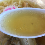 佐野山銀本店 - 澄んだスープ。程よい脂玉。