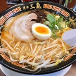 Hakatasankiyatsushiroten - 辛口みそとんこつ、げん氣ラーメン！