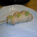 Sumibiyaki Torimotsuyaki Tosaka - ささみわさび130円(税別)