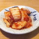 まつや - キムチ・￥150（税抜）