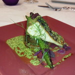 ラ ヴィオレッタ - 師崎産　さわらのグリル　十六穀米のリゾット添え　エスカルゴバター