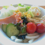 スカイレストラン白馬 - 朝食(¥1,400) サラダ盛り付け例