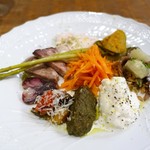 ブリッカ - 前菜盛り合わせ