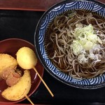 正源寺そば - 串揚げそば；３５０円