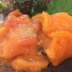 居酒屋 旬花 - 活ほや造り('16.09)