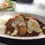 La Copan - 鷄フライチーズカレー700円