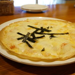 ポットスチル - 餅と明太子のピザ