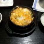 モクチャ - 週代わりランチ「タラの味噌チゲ」（１辛）