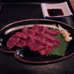 Sarashina - 馬刺し970円