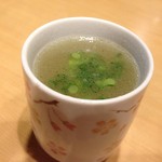 和鶏屋 - H.28.10.11.夜 鶏すーぷ(生姜) 50円税別