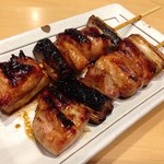 和鶏屋 - H.28.10.11.夜 ねぎま(タレ) @140円税別