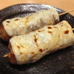 和鶏屋 - H.28.10.11.夜 つくねチーズ(タレ) @180円税別