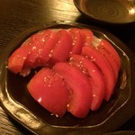 博多もつ鍋一級 - トマトスライス