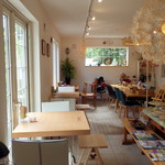 モモカフェ - ＨＯアングルで撮影した店内