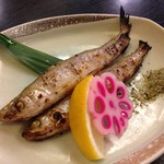 海鮮料理 吾作どん  - H.28.10.11.夜 北海道産 本ししゃも焼 680円税別