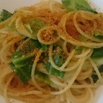 ristorante SOLARE - 浅利とキャベツとカラスミのオイルソースパスタ