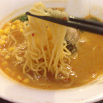 Chuugoku Ryouriseika - 牡蠣味噌ラーメン 麺
